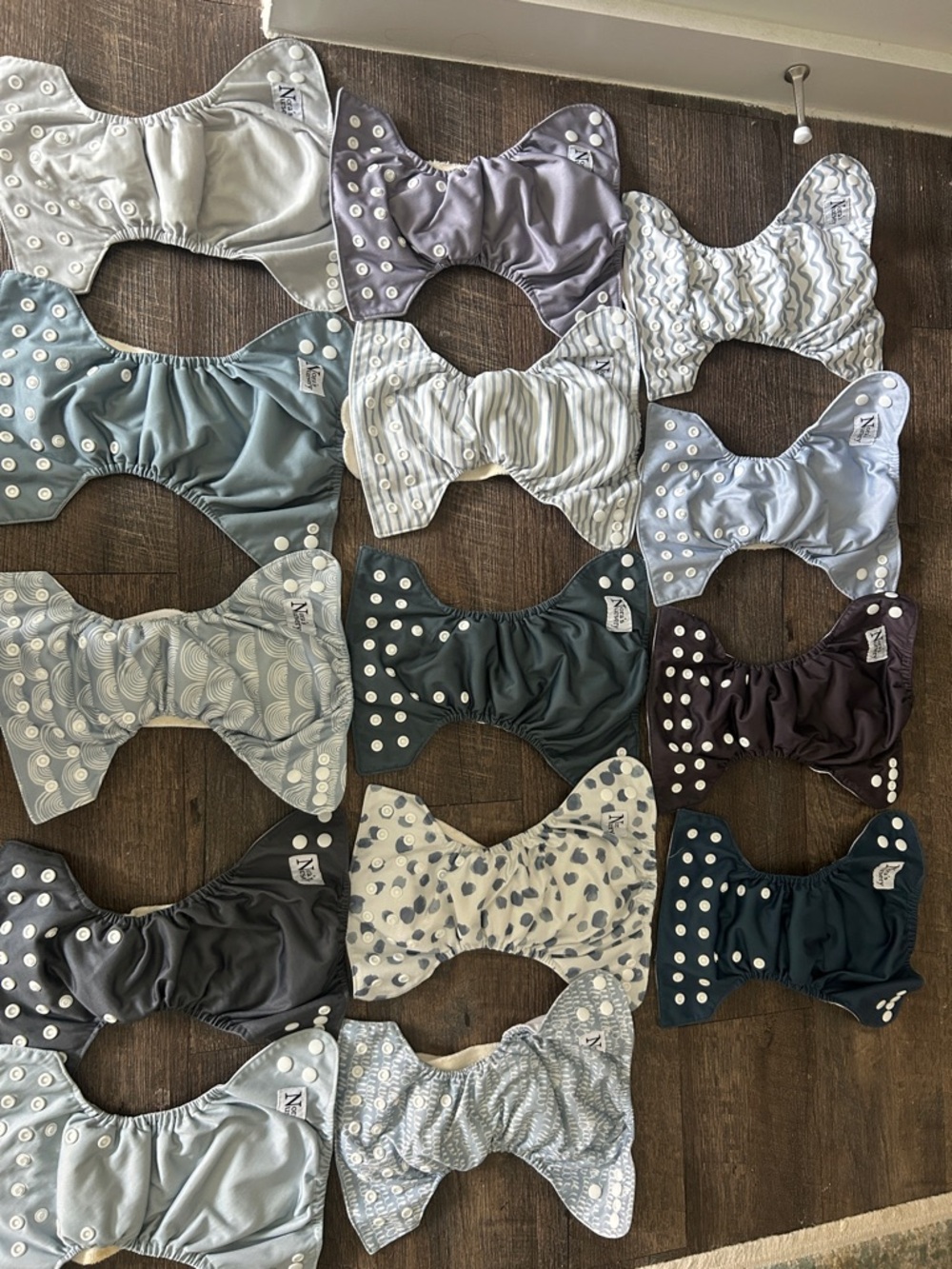 Nora’s Nursery 2 in 1 newborn cloth diapers
